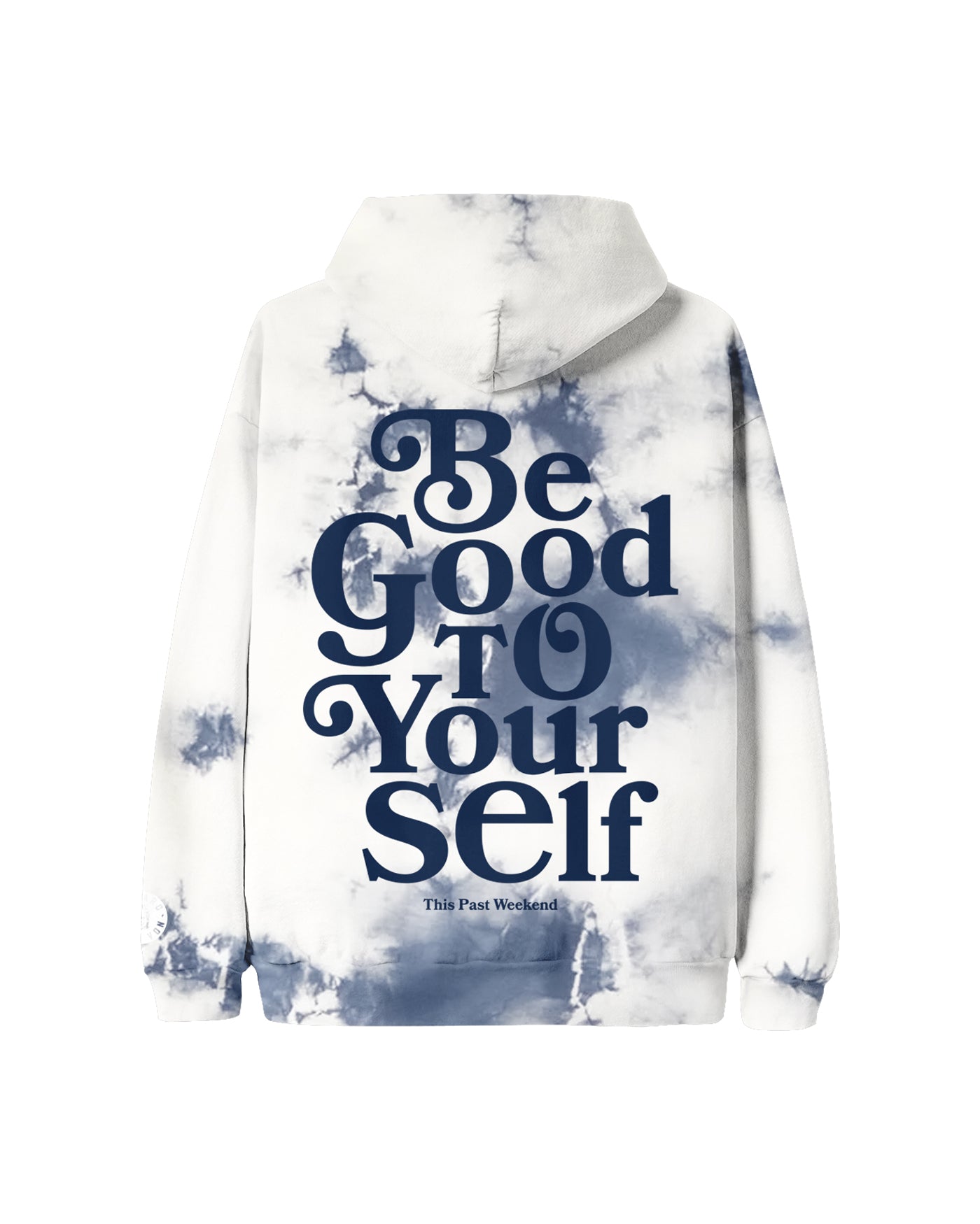 Indigo tie dye discount hoodie