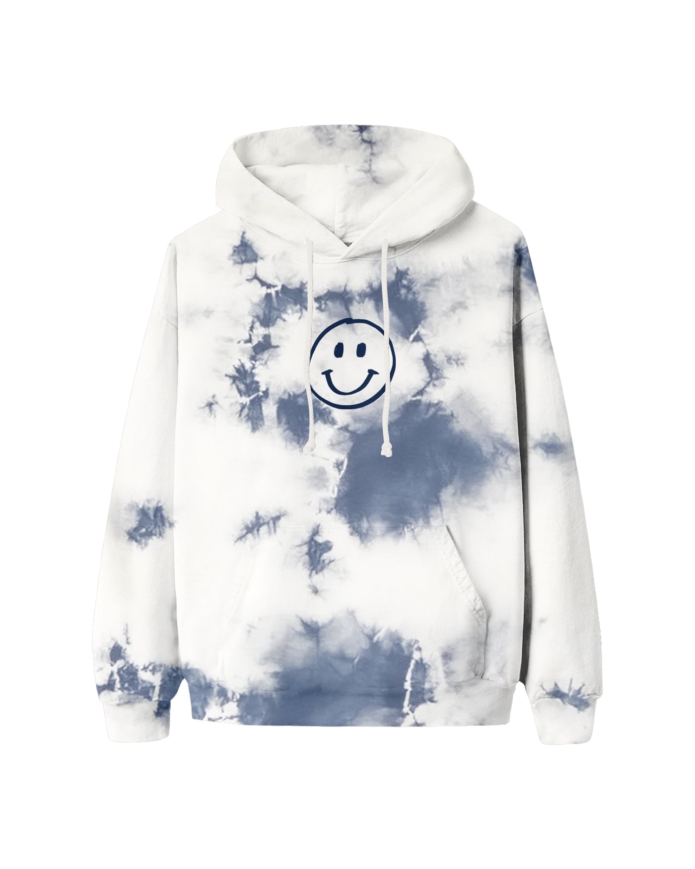 Indigo dyed outlet hoodie