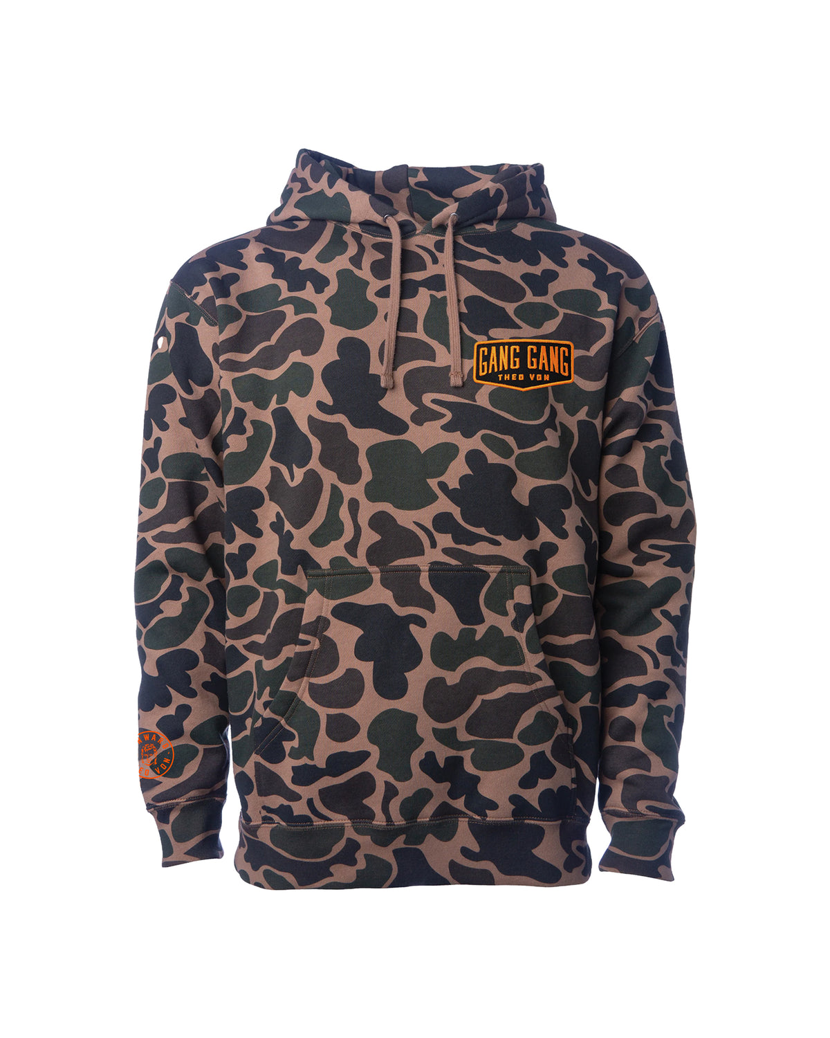 Gang Gang Patch Duck Camo Hoodie