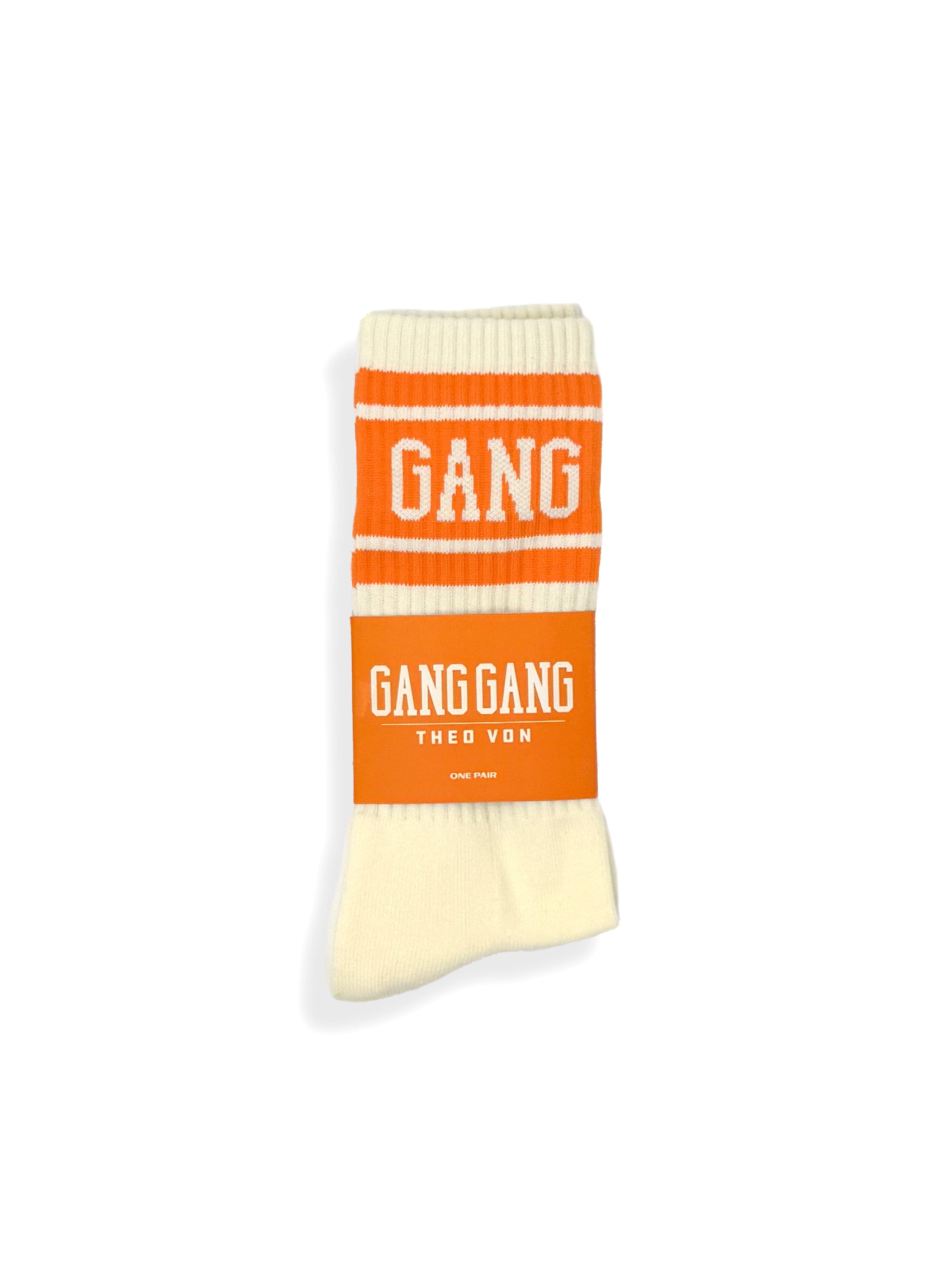 Gang Gang Socks Orange